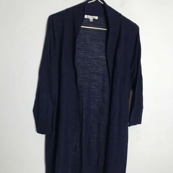 TravelSmith Sweaters - Travelsmith long linen blend cardigan L EUC